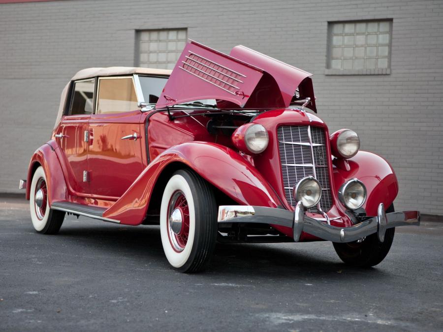  Auburn Model 6-653 Phaeton 1935 года  (фото 2 из 3)